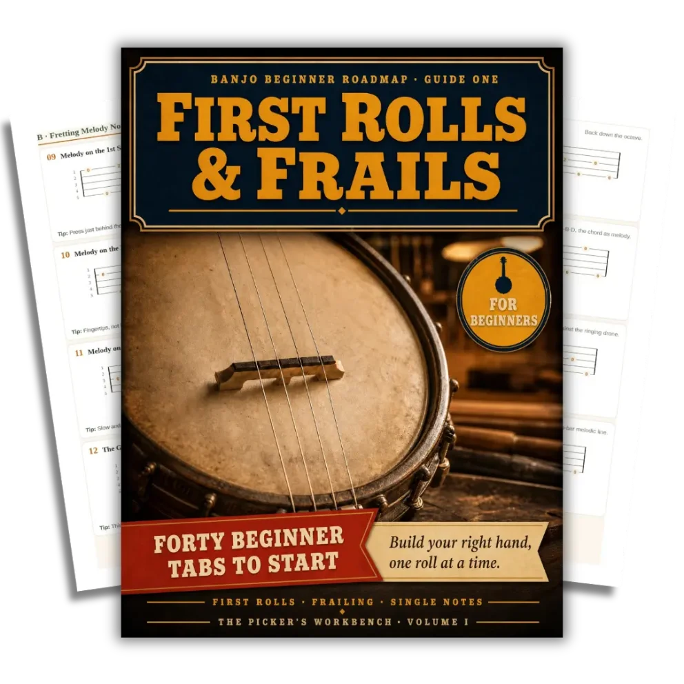 Guide 1 — First Rolls & Frails songbook spread